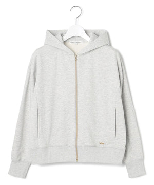 コットンテリー ジップアップ フーディー