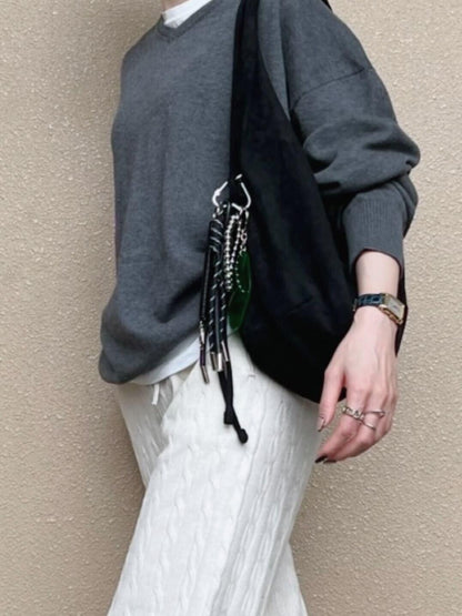 ムーンスエードショルダー