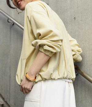 オックスノーカラーライトブルゾン