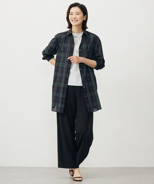 Light ジョーゼット ワイド パンツ