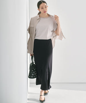 ライトシアーマットクロス ミリタリーディティール シャツ