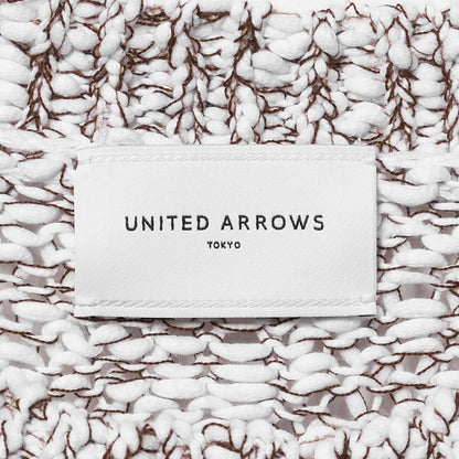 カラーミックス クルーネックニット