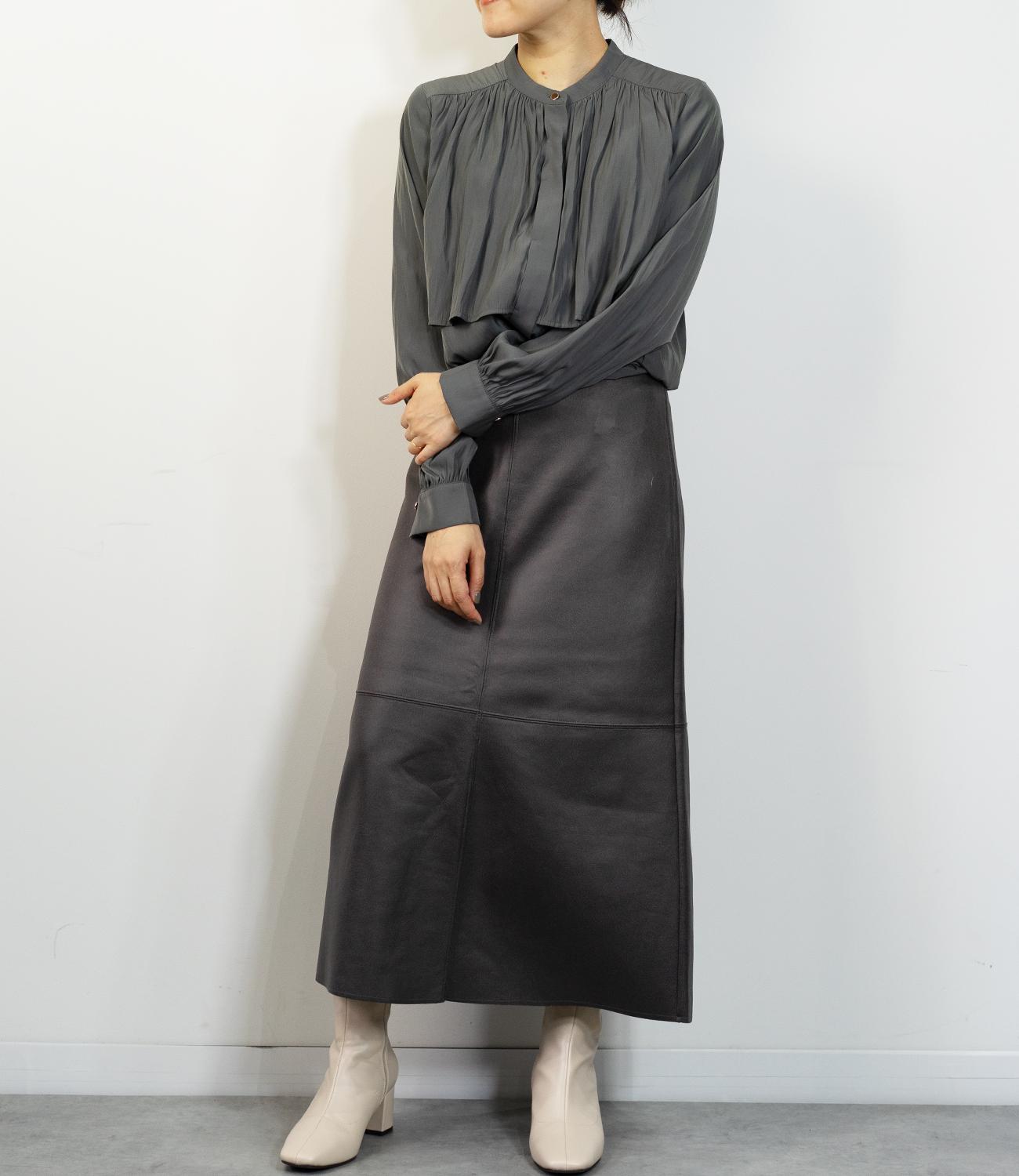 マシュマロコーティングフレアスカート