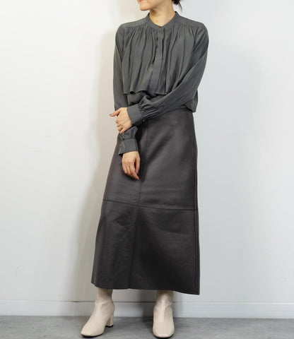 マシュマロコーティングフレアスカート