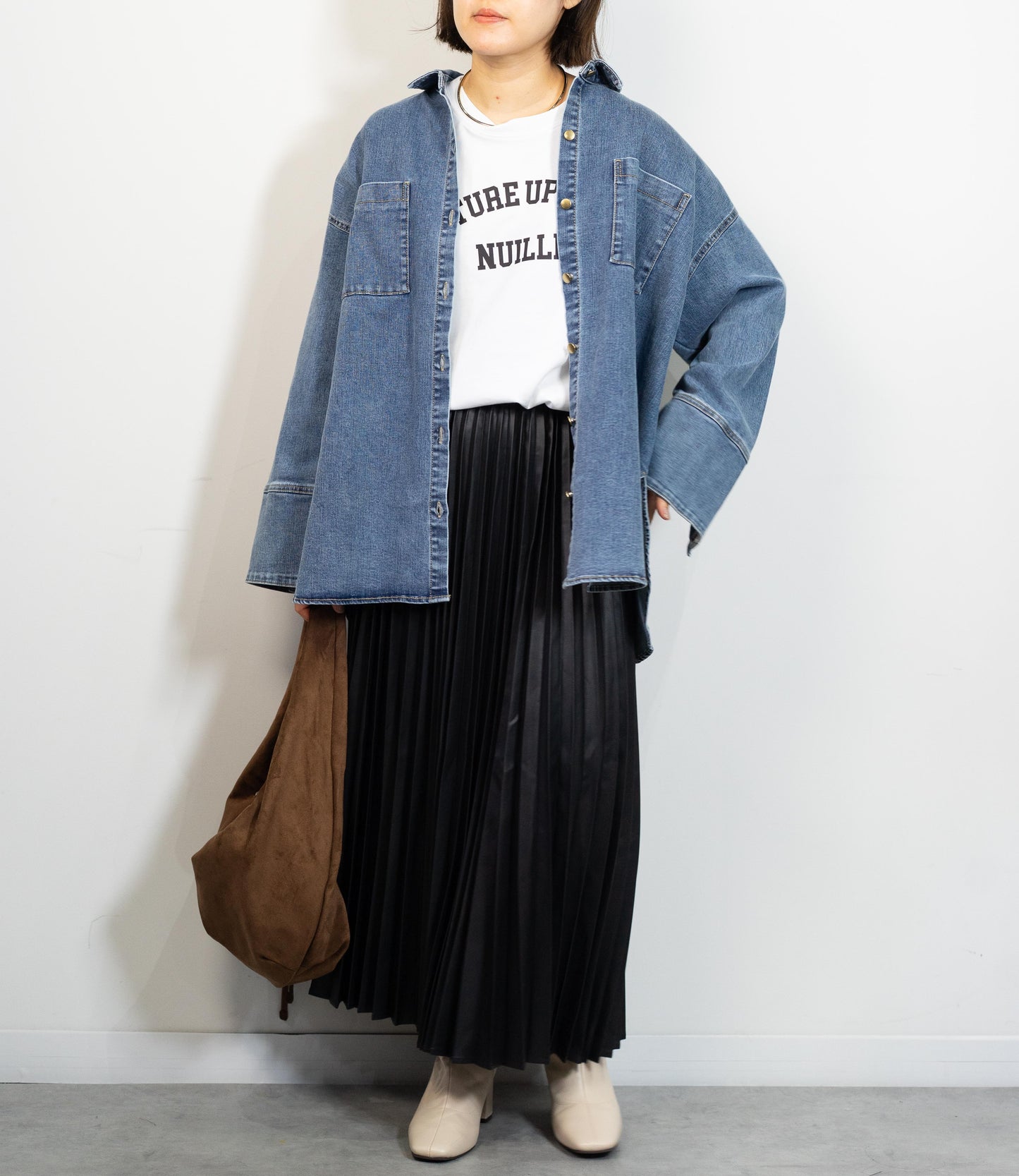 デニムオーバーシャツ