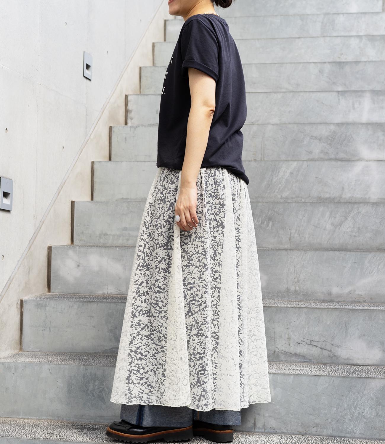 ドラマティックフロッキーギャザースカート