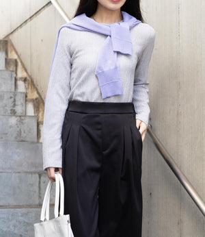 微光沢ランダムシアーカットソー