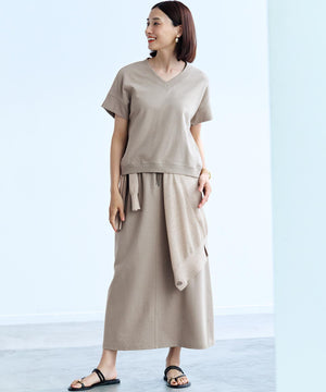 ラスティックテリー ナロー スカート