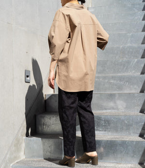 オーバーサイズスキッパーシャツ