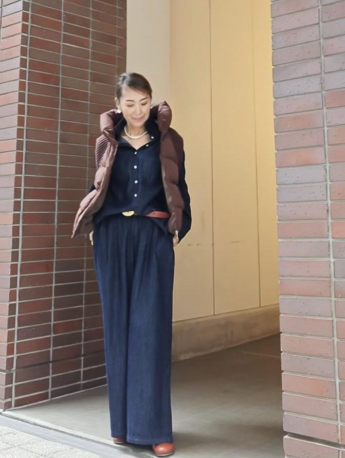 デニムセットアップ