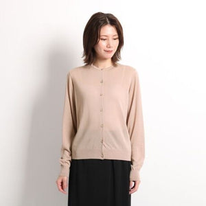 クルーネックカーディガン