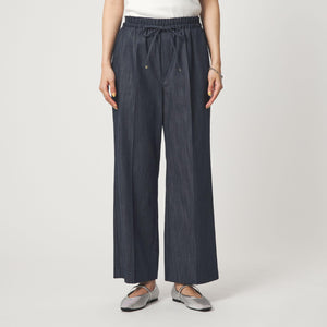 ［size SHORT/TALLあり］ニーハイフレアパンツ デニム 2 ストレッチ