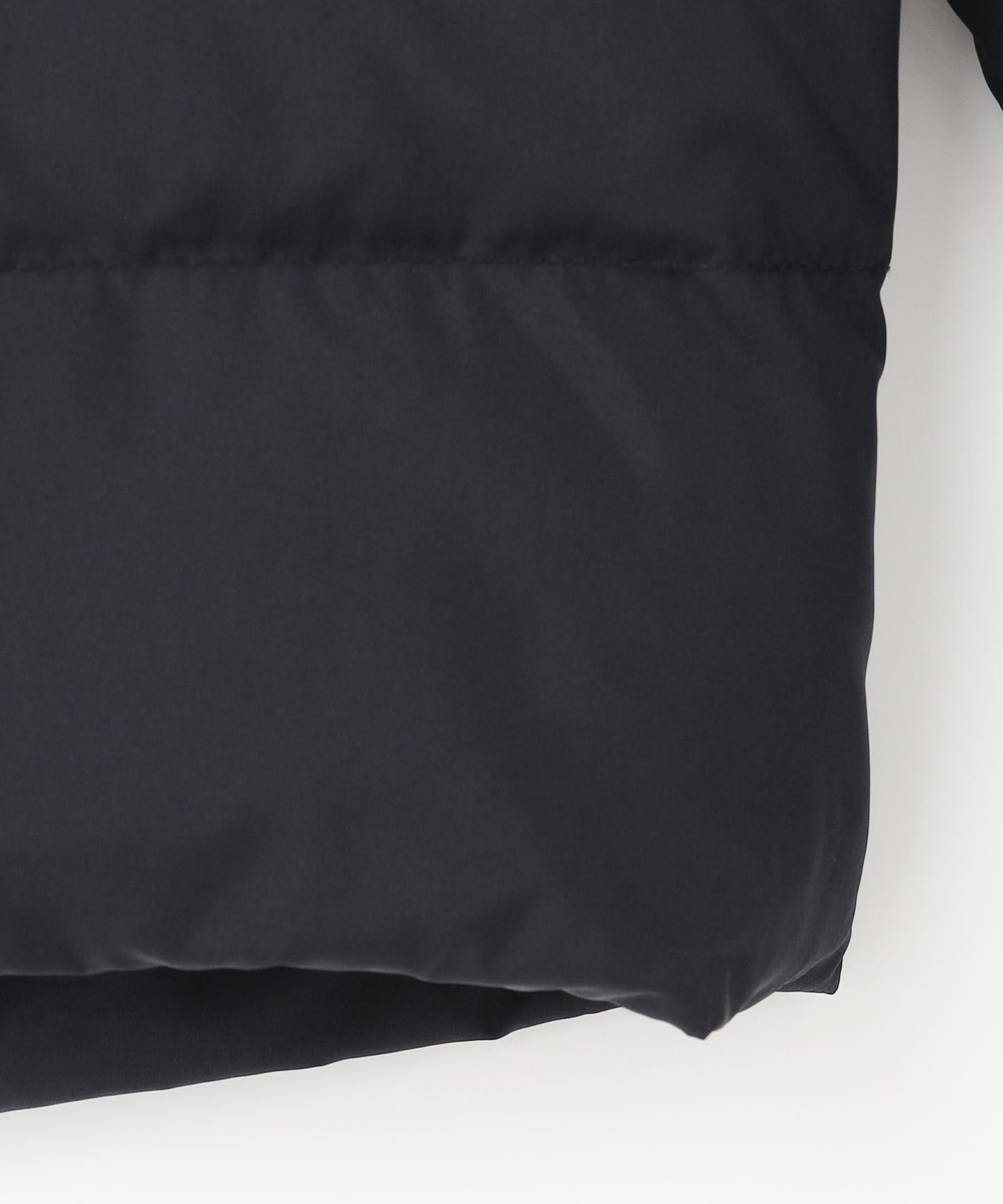 2WAYノーカラーダウン ジャケット