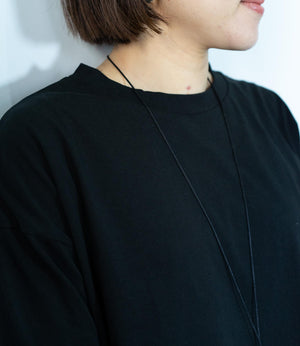 ポイントカラーロングTシャツ