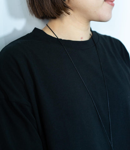 ポイントカラーロングTシャツ