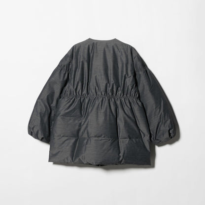 ペプラム ミドル ダウンコート