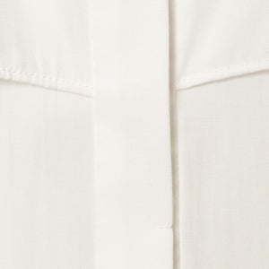 【WEB限定 Wardrobe DAILY MINIMAL】フリルレイヤーブラウス ウォッシャブル