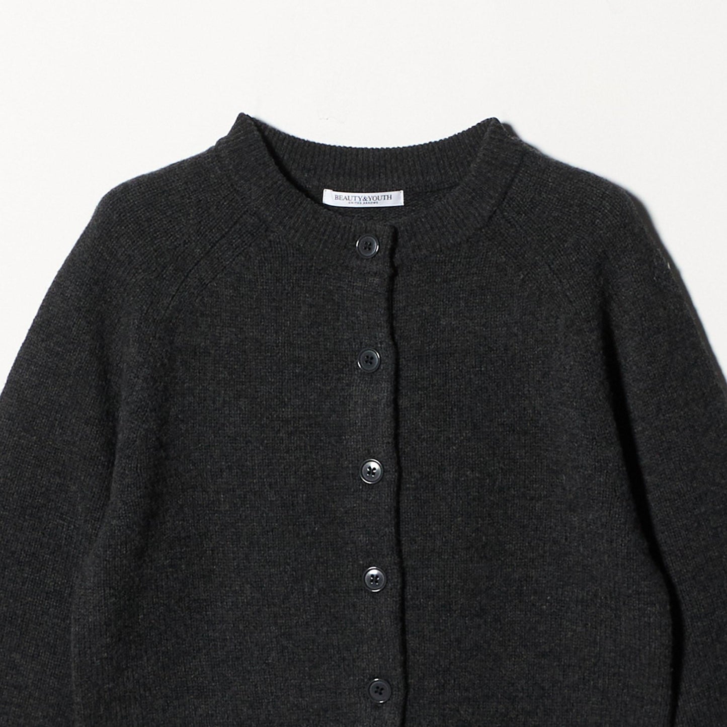 ウールニット ショートカーディガン