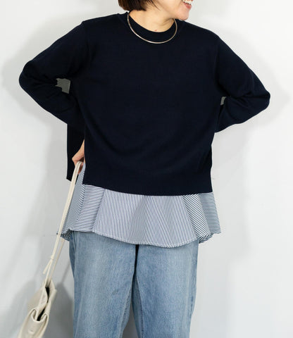 レイヤードニットセット