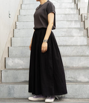 ミニリブフレンチスリーブトップス