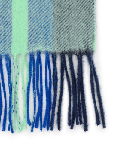 カシミヤ チェック ストール