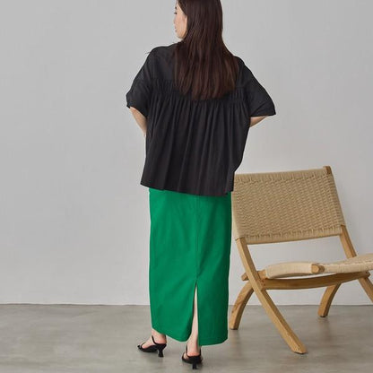 バックギャザードルマンTシャツ