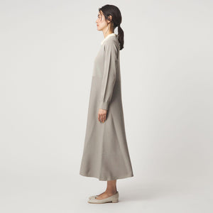 ハイショク エリツキ ニット ワンピース