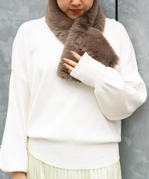 差し込みフェイクファーミニティペット