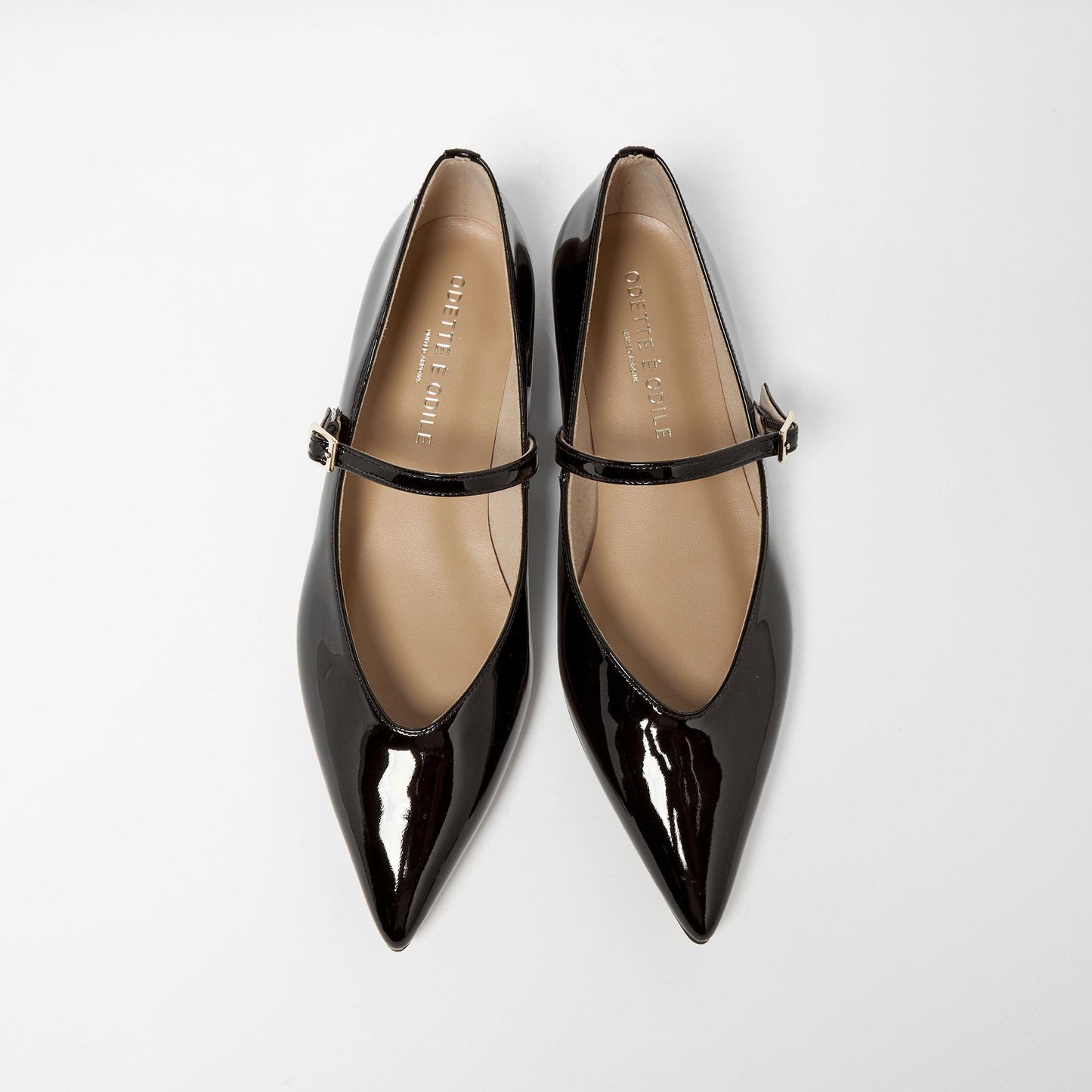 【WEB限定】ポインテッド ストラップ フラット20■↓↑