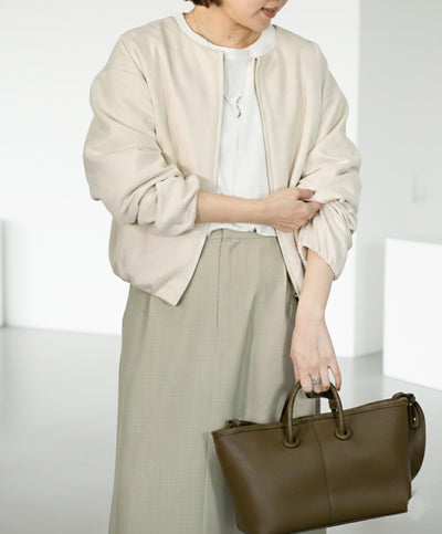 ギャザーブルゾン