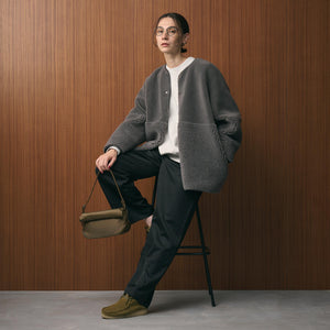 【WEB限定】ボア×フェイクムートン リバーシブルジャケット