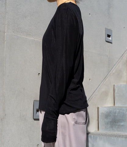 ダブルチュールカットソー