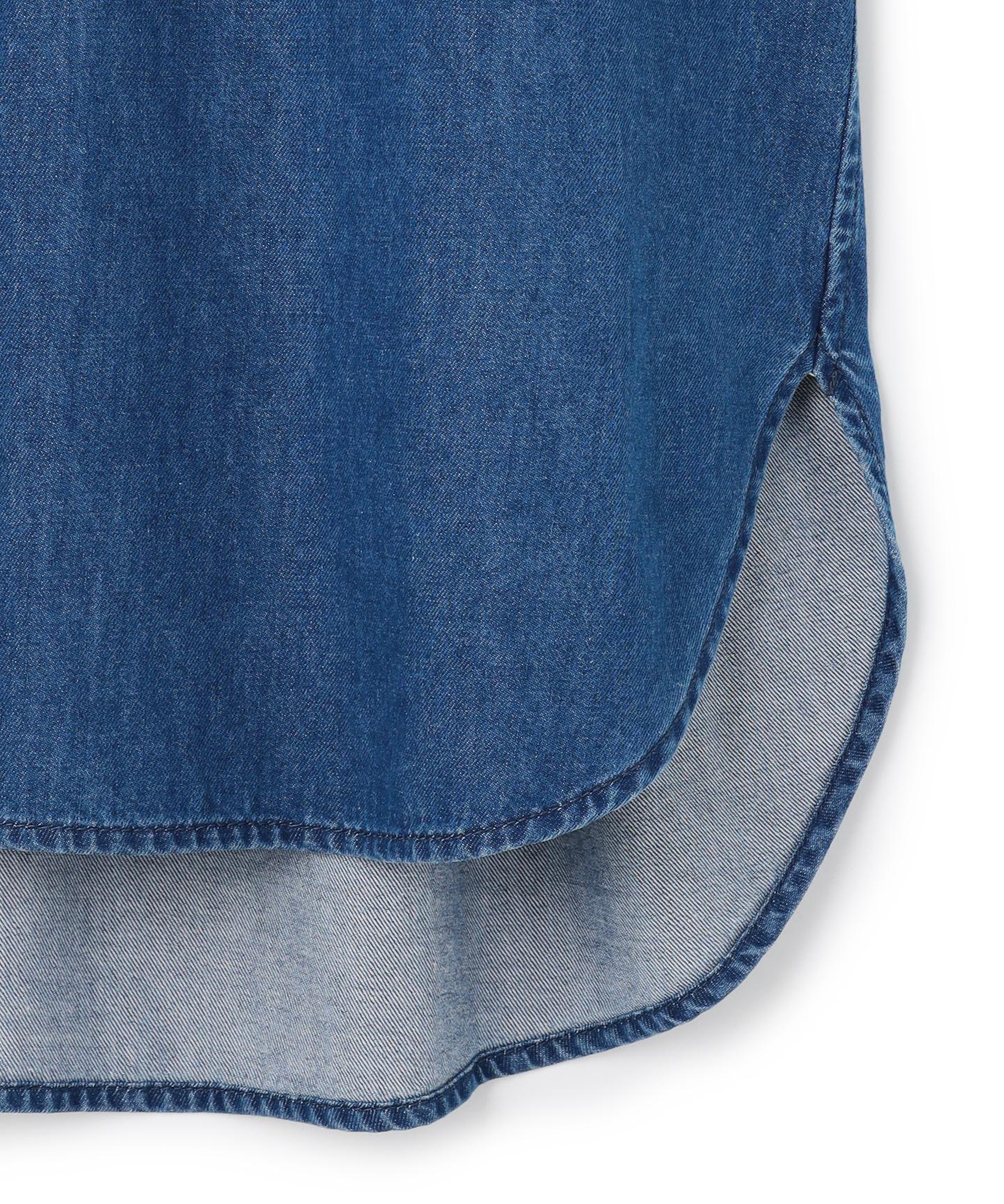 ライトダンガリー デニムシャツ