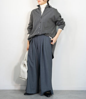 カシュクールマニッシュシャツ