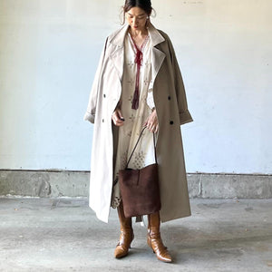 クルーエル刺繍ボヘミアンワンピース