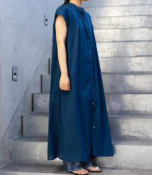 コットンロングワンピース