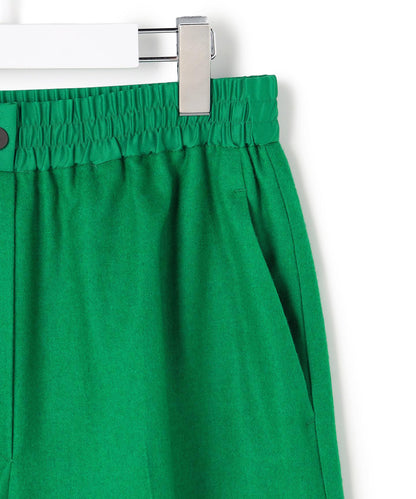 ウォッシャブルライトウール ストレートパンツ