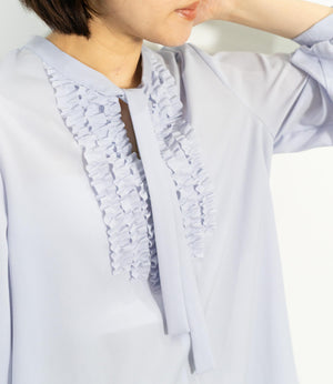 ジョーゼットフリルブラウス