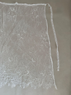 レイヤードエプロンスカート