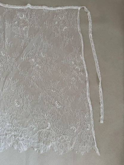 レイヤードエプロンスカート