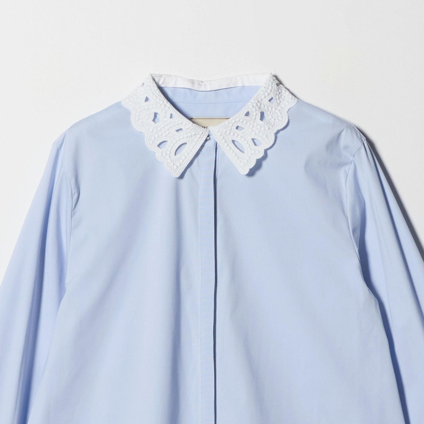 エンブロイダリー カラー シャツ ‐ウォッシャブル‐