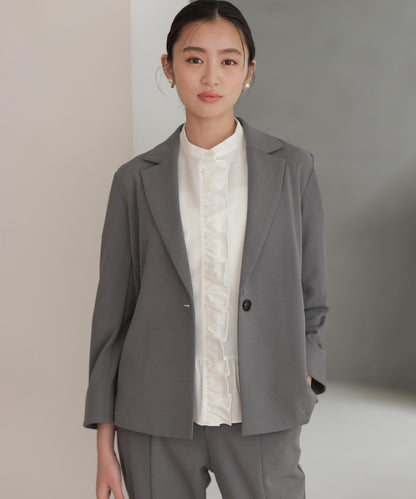 ジョーゼットジャージー ジャケット