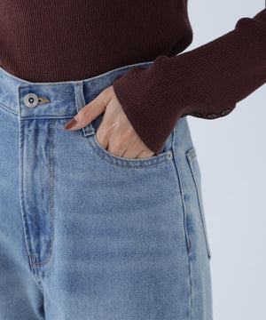 私に“ちょうどいい”ワイドストレートデニム