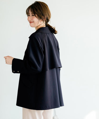 エレカジストレッチミドルトレンチ コート