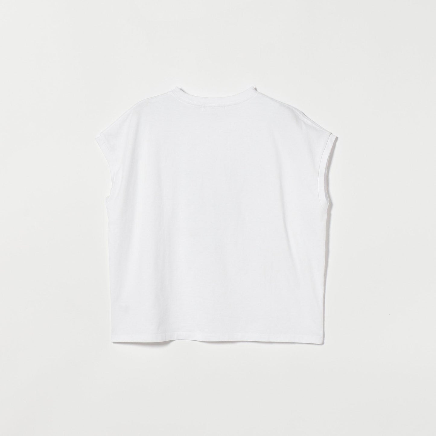 コットン ロゴプリント フレンチスリーブ Tシャツ