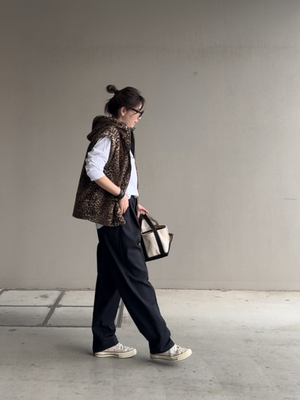 Handsome tapered slacks