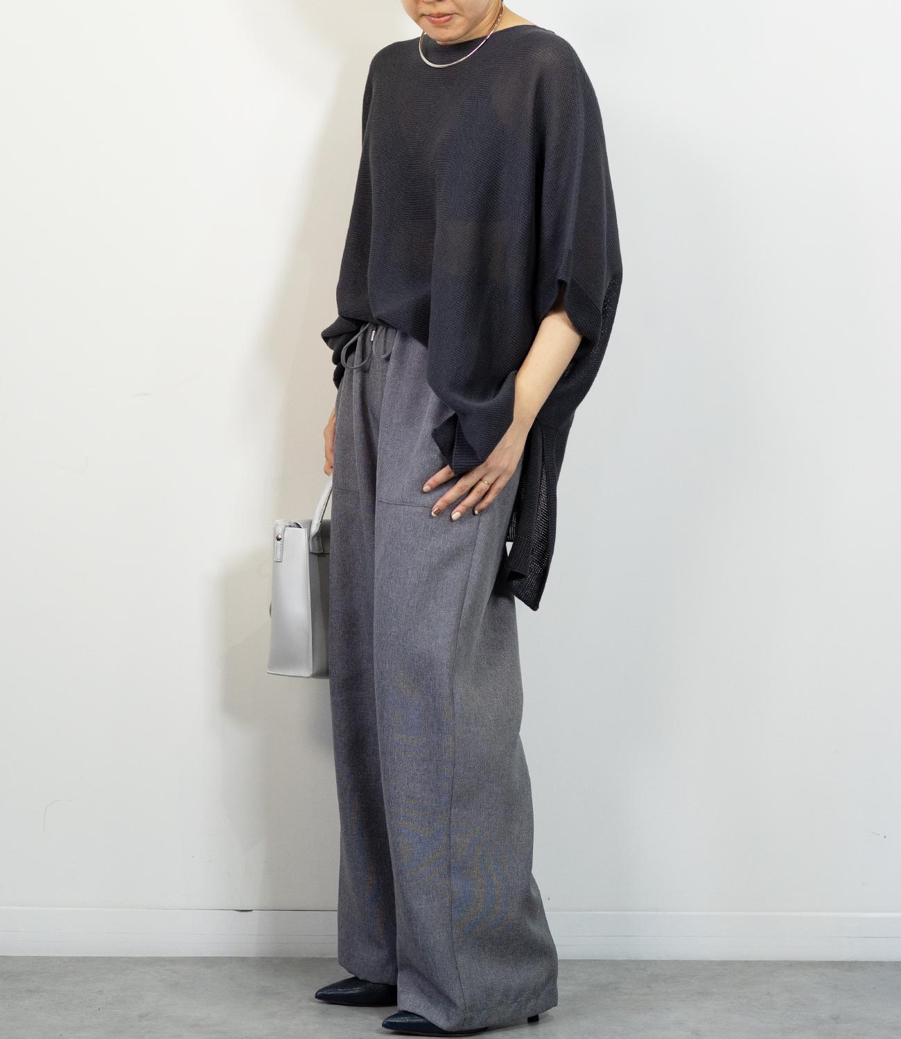 ツイードライクイージーパンツ