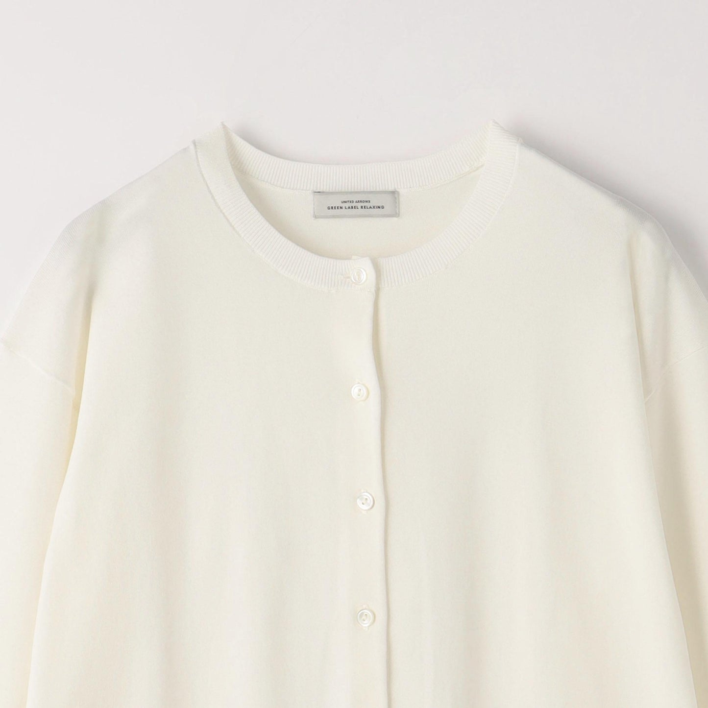 ドラキー クルーネック ニット カーディガン