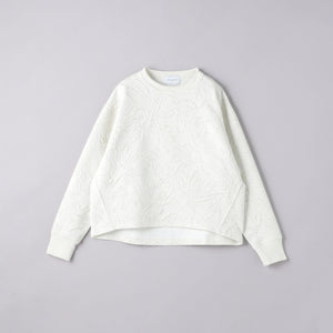 BOTANY ジャガード スウェット プルオーバー