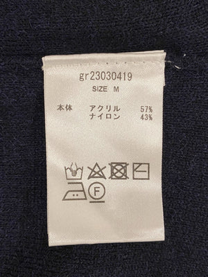 ボートカラーボリュームスリーブニット